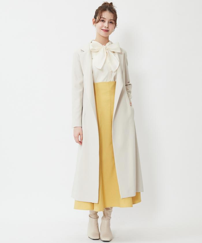 バックタックカルージュコート(505145311) | SWINGLE(SWINGLE バックタックカルージュコート(505145311) | SWINGLE(SWINGLE