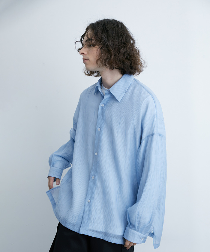 ストライプルーズシャツ | JUNRed