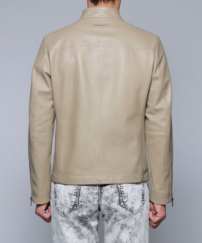 セール 30%OFF】シングルライダースレザージャケット(505110196 セール 30%OFF】シングルライダースレザージャケット(505110196