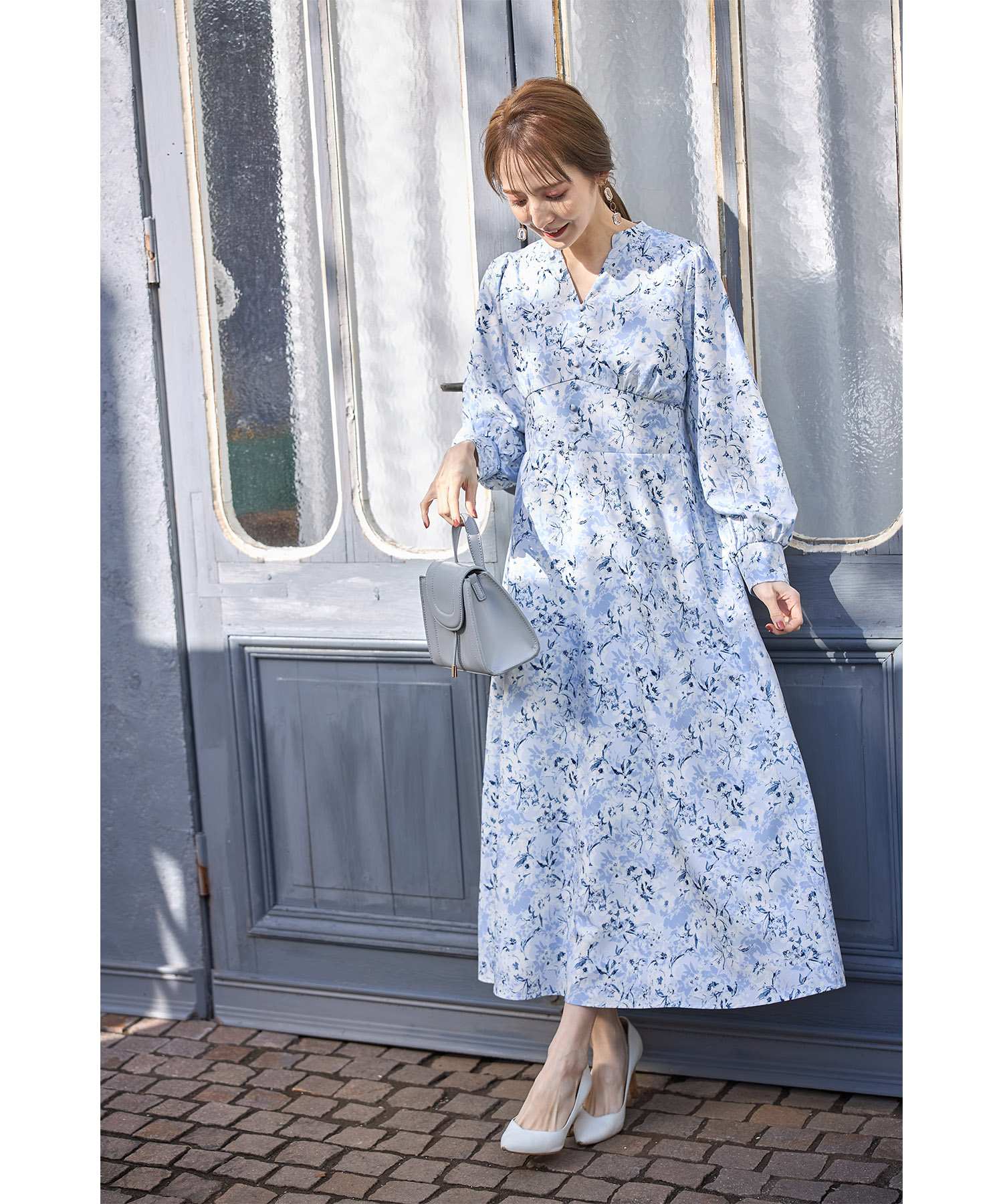 セール】トッコクローゼット tocco closet くるみ飾り釦付き