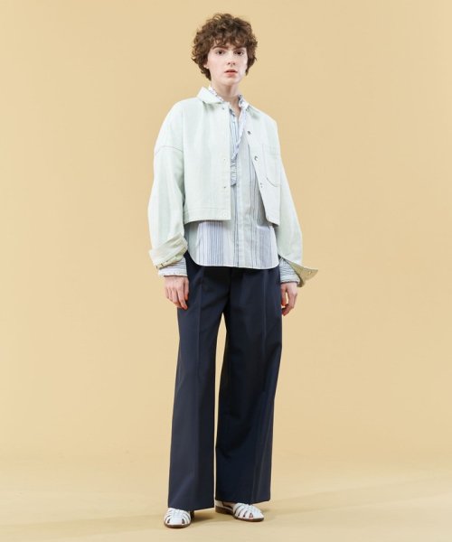 セール 50%OFF】カラーデニム Gジャン(505150346) | GALERIE VIE 