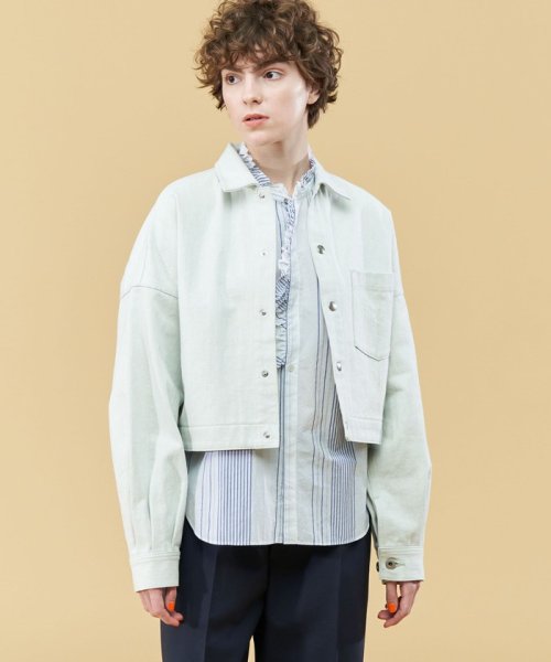 セール 50%OFF】カラーデニム Gジャン(505150346) | GALERIE VIE 