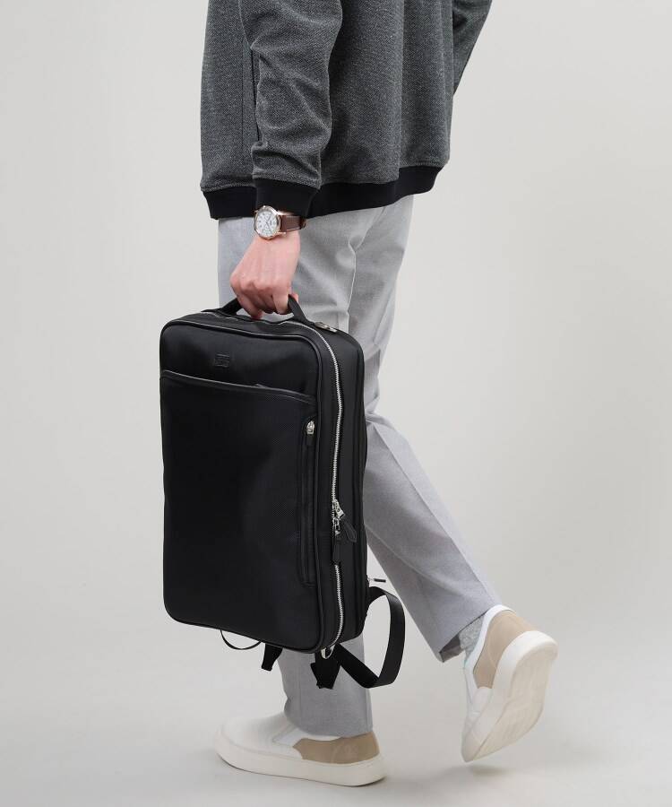 極美品・3way】タケオキクチ ナイロンツイル ビジネスバッグ