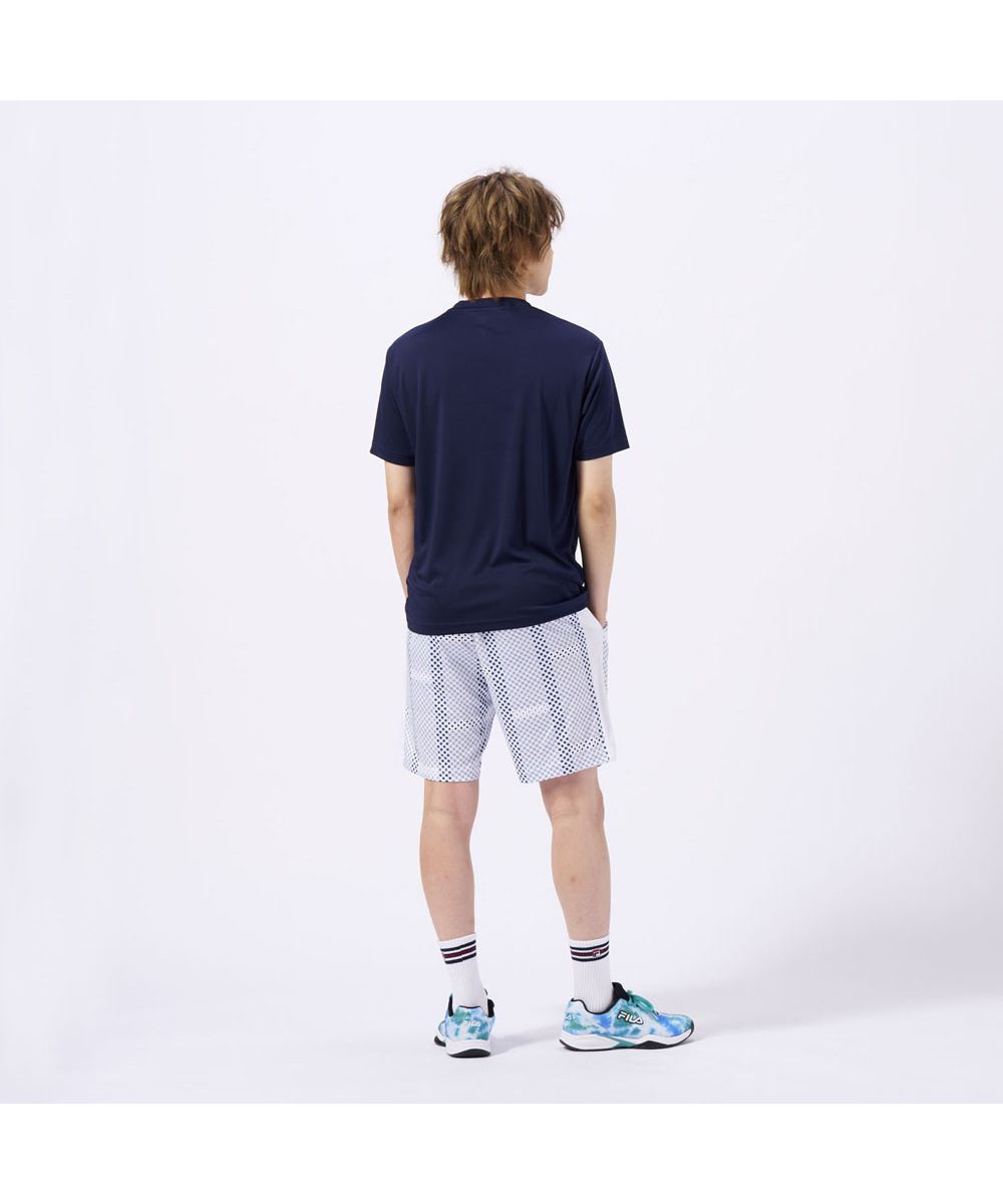 セール】【テニス】ハーフパンツ 小紋水玉柄 スポーツウェア