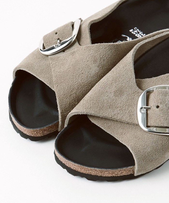 新品B&Y別注☆BIRKENSTOCK AROSA ビッグバックル サンダル37