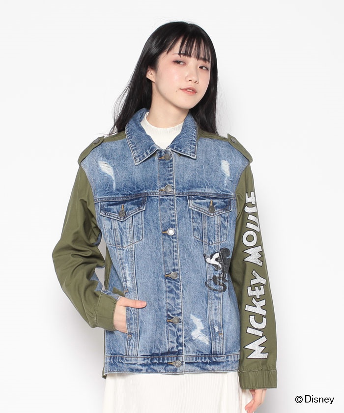 ミッキーマウス モッズジャケット(505098048) | デシグアル(Desigual