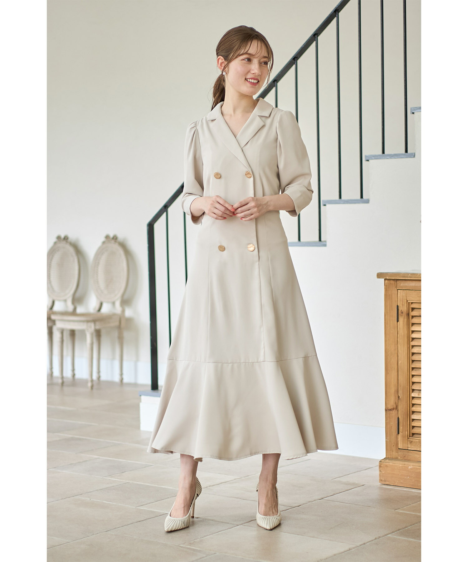 セール】トッコクローゼット tocco closet バックレースアップ
