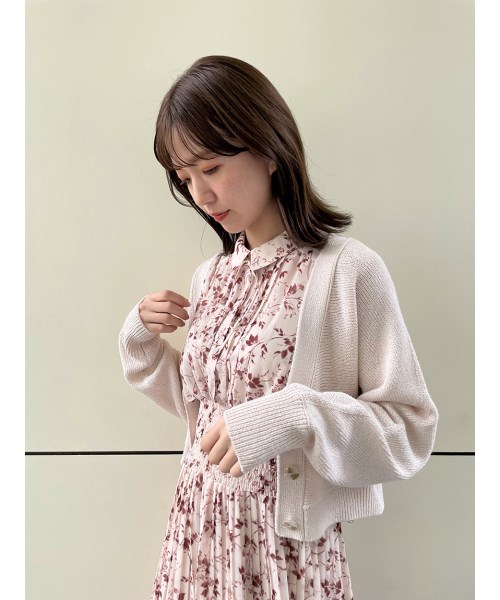 WEB限定サイズあり】Sustainableフリルプリーツワンピース(505159153