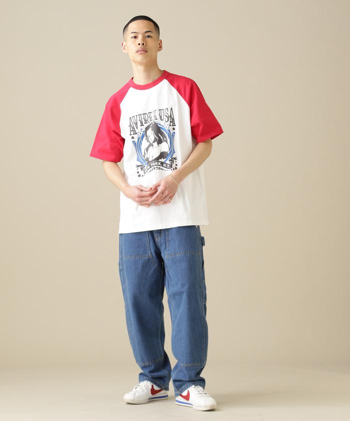 セール】ラグラン Tシャツ/RAGLAN T－SHIRT(504722302) | AVIREX