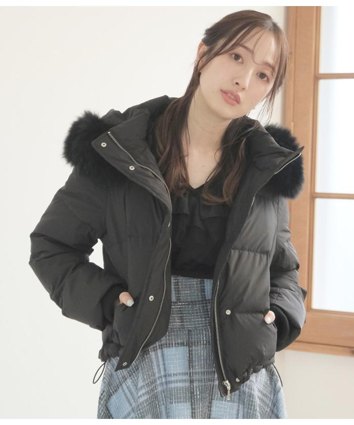 ファー付きショートダウン(504948346) | ウィルセレクション