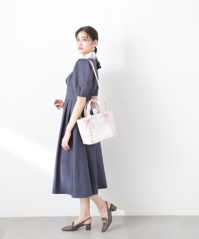 ◇レースアップトートバッグ(505157779) | ジル バイ ジル