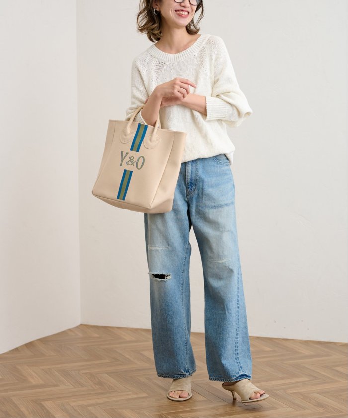 YOUNG&OLSEN/ヤングアンドオルセン】EL PRINTED TOTE M