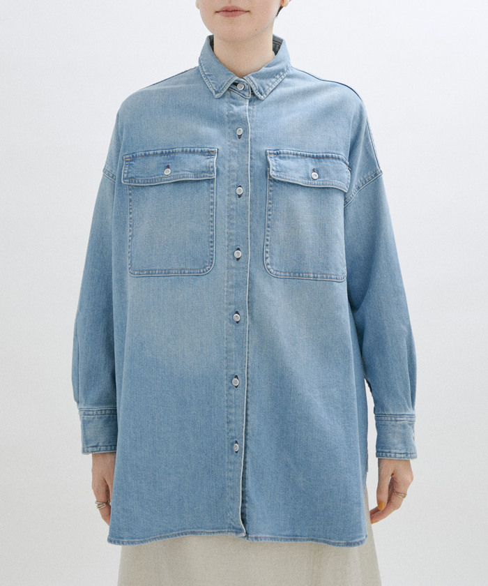Healthy DENIM（ヘルシーデニム）】Almond/デニムシャツ