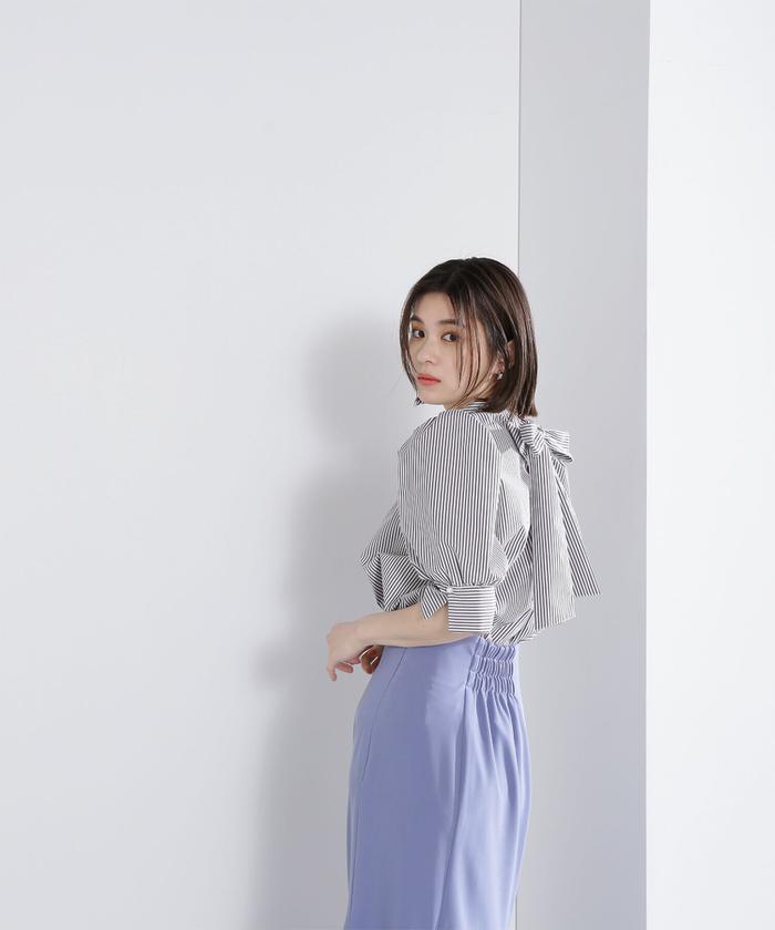 ナチュラルビューティーベーシック【Oggi・美人百花掲載】2wayリボンパンプス NATURAL BEAUTY BASIC（ナチュラルビューティーベーシック）の