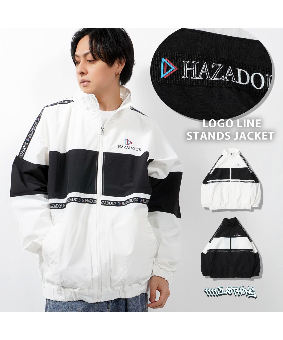 ワンフォークロージング 1111clothing ナイロンジャケット ワンフォークロージング 1111clothing ナイロンジャケット