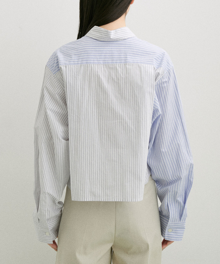 Adam et Rope&#39; - ADAM ET ROPE Violette Room ストライプシャツ Violette Room for ADAM ET ROPE'】 STRIPE SHIRT