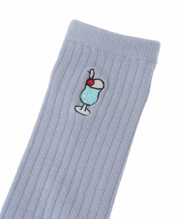 KIDS]ワンポイント刺繍ハイソックス(505027852) | アー・ヴェ