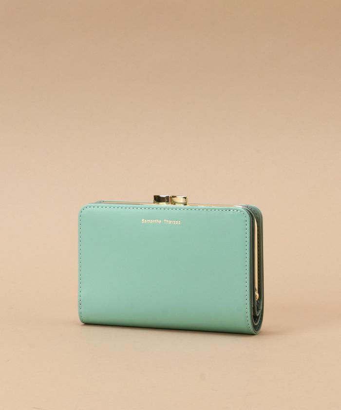 すぐ届く☆【Samantha】大人気!二つ折りバイカラー 口金折財布 セール】スマートバイカラー 口金折財布(505164623) | サマンサ
