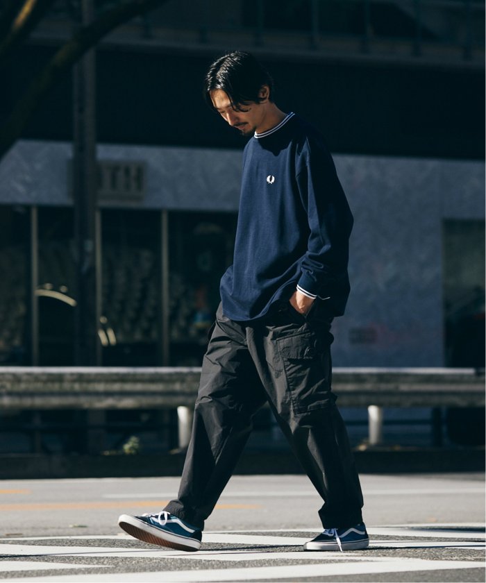 セール】【FRED PERRY for JOURNAL STANDARD】別注 L/S ピケ Tシャツ 