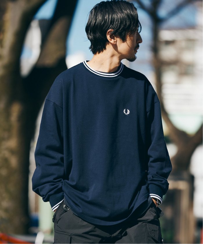 FRED PERRY for JOURNAL STANDARD】別注 L/S ピケ Tシャツ(505165773