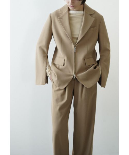 セール】【EXCLUSIVE】ZIP TAILORED JACKET(505165960) | クラネ(CLANE