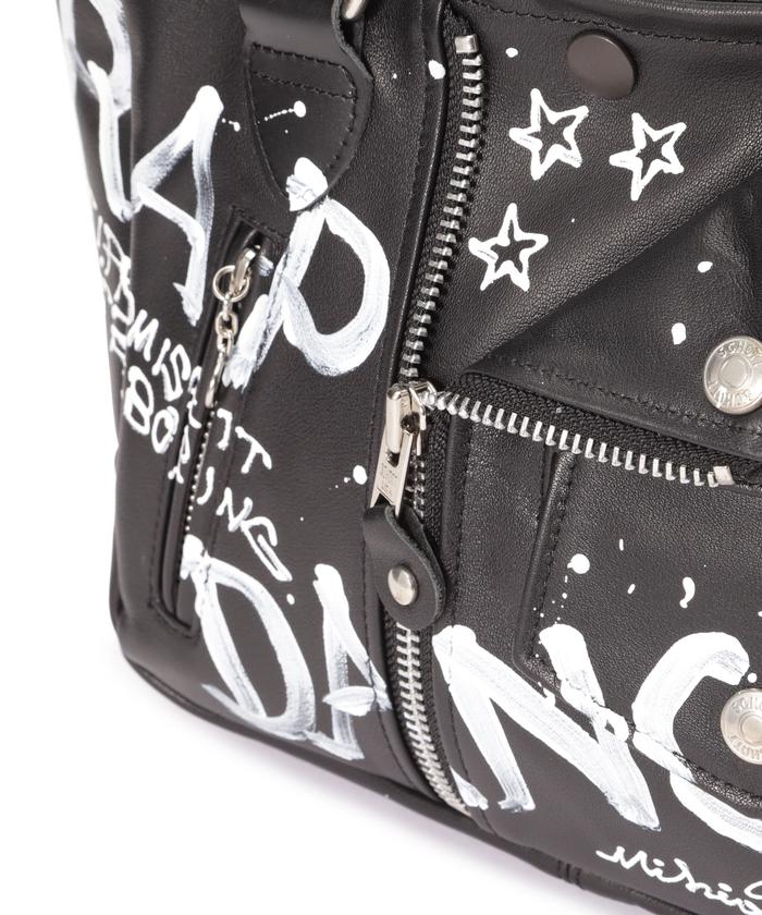 ONE MADE バッグ ONEMADE x Schott(ワンメイド x ショット)MINI RIDERS TOTE BAG