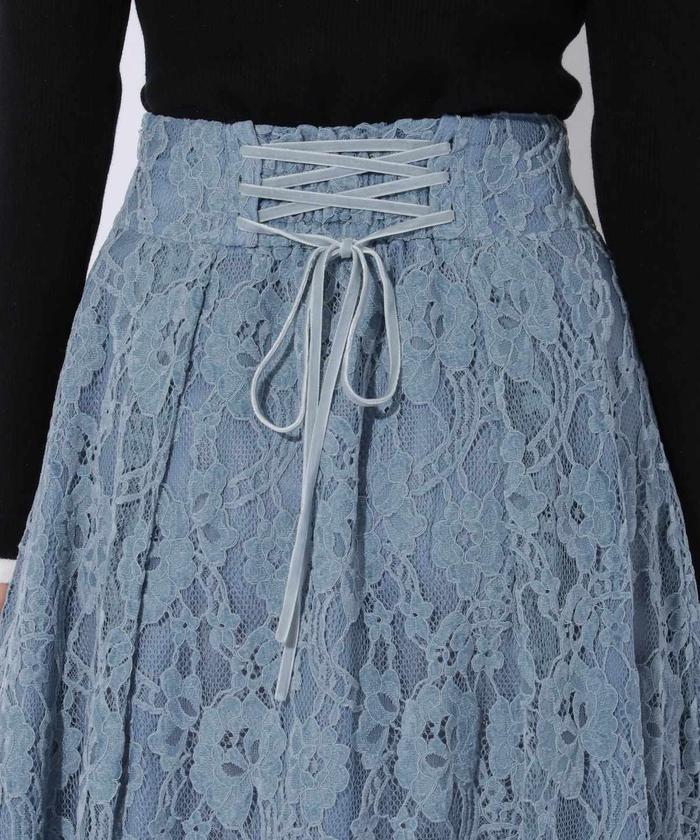 ウィルセレクション WILLSELECTION オーガンジーフレアスカート