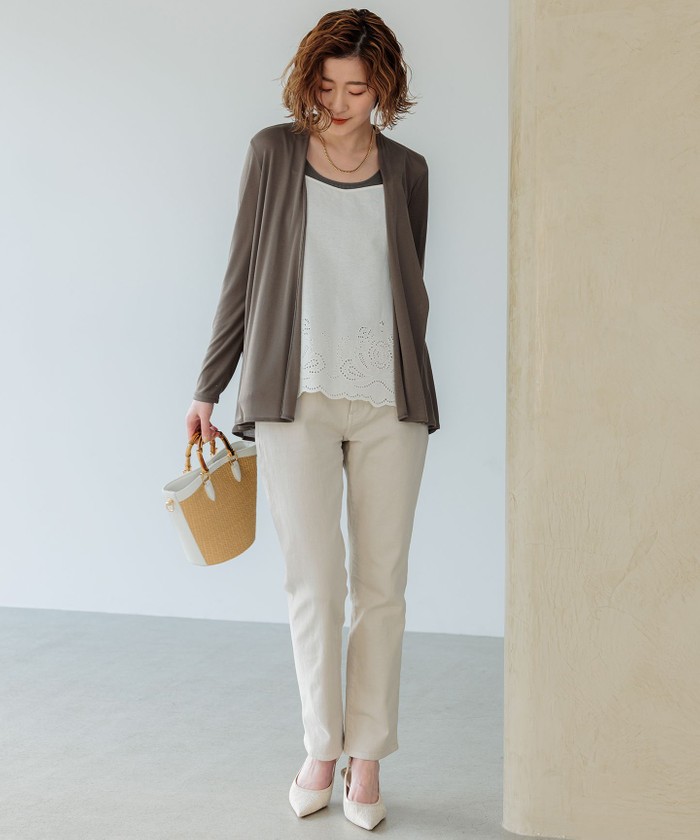 【CLASSY.6月号掲載/杏さん着用】23区DENIM ボーイフィットパンツ CLASSY.6月号掲載/杏さん着用】23区DENIM ボーイフィット パンツ