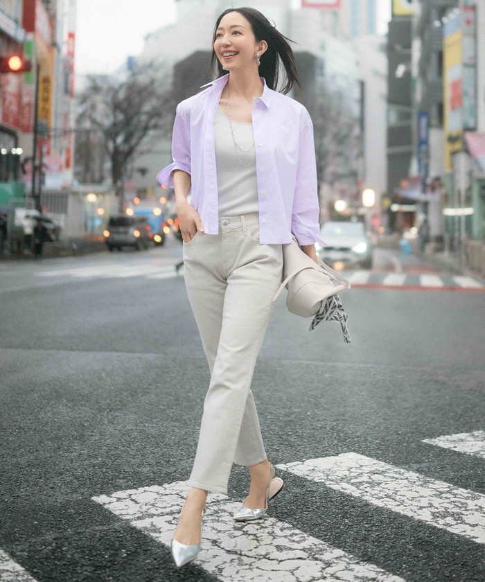 CLASSY.6月号掲載/杏さん着用】23区DENIM ボーイフィット パンツ