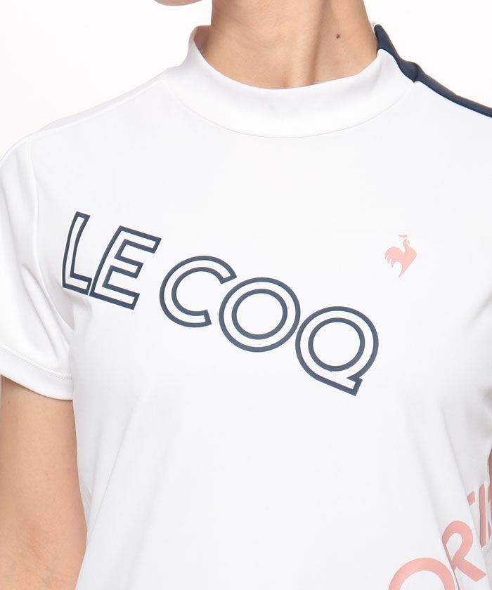 le coq sportif - 小祝さくらプロ着用♡シャンブレー半袖ポロシャツ le coq sportif - 小祝さくらプロ着用♡シャンブレー半袖