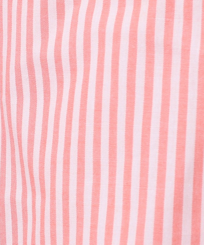セール 44%OFF】ストライプバンドカラーシャツ(505158046 セール 44%OFF】ストライプバンドカラーシャツ(505158046