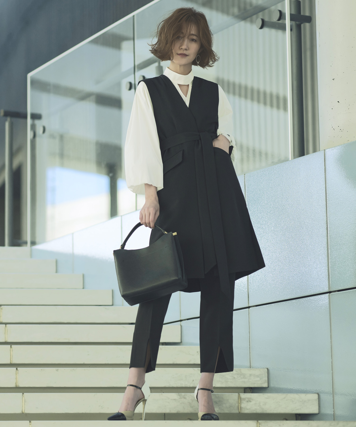 RUIRUE BOUTIQUE セットアップ ジャケット＆レースブラウス