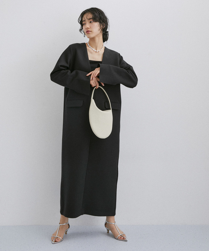 Hobbs London::FREDA フレダ Vネックワンピース:US14[RESALE] コウベレタス KOBE LETTUCE フィット＆フレアニットワンピース