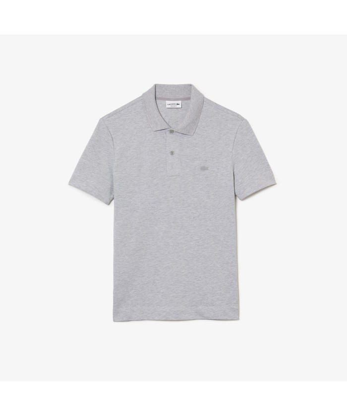 LACOSTE ラコステ 同色ロゴ レギュラーフィット ムーブメントポロシャツ セール】ラコステ LACOSTE レギュラーフィット ムーブメント