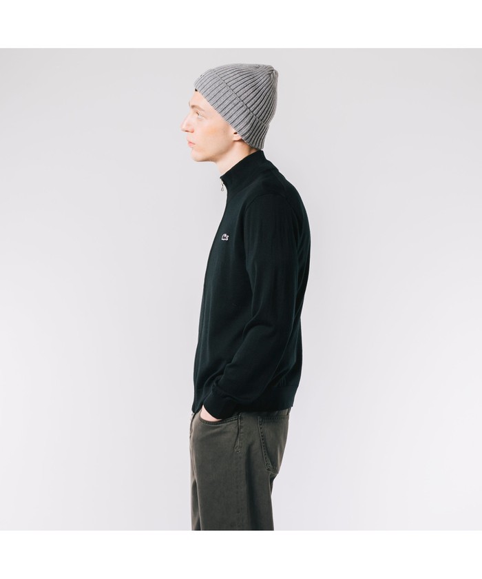 セール】ラコステ LACOSTE ウォッシャブルウールジップアップ