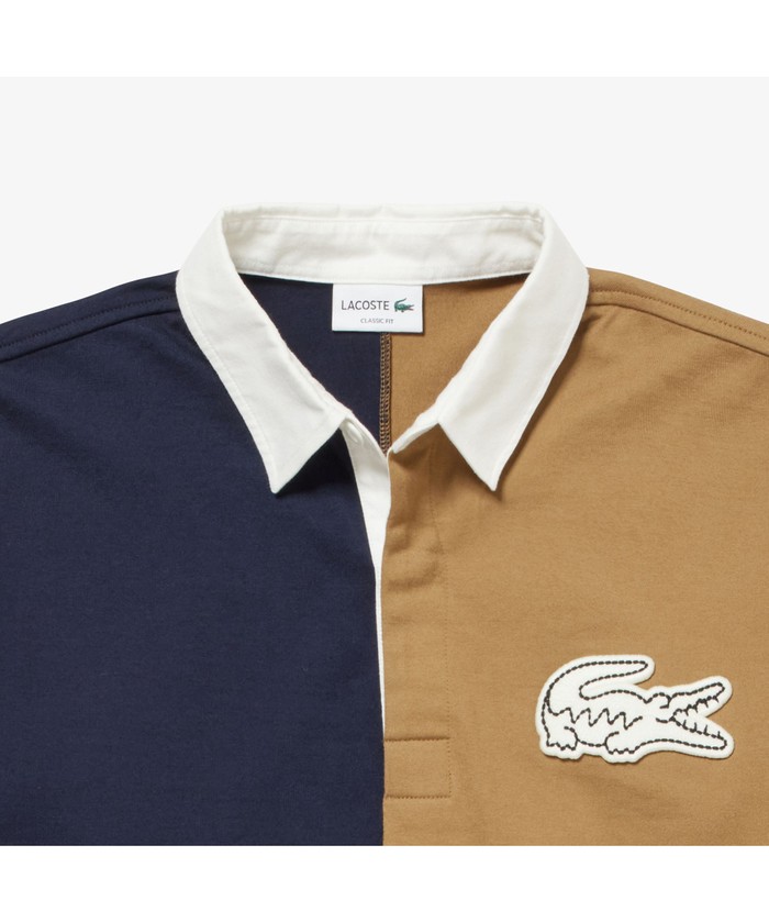 セール 30%OFF】カラーブロックラガーシャツ(505172948) | ラコステ