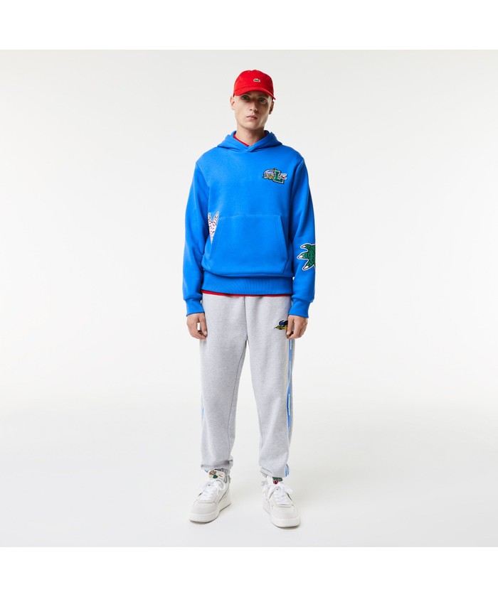ラコステ　フード付きトレーナー セール】ラコステ LACOSTE シーズナルグラフィックフード