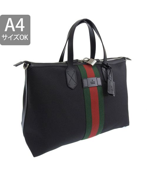 GUCCI グッチ WEB STRIPE ショルダー ビジネス バッグ 2WAY(505174915