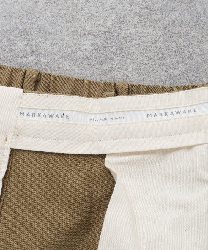 セール】【MARKAWARE / マーカウェア】 DOUBLE PLEATED TROUSERS OC