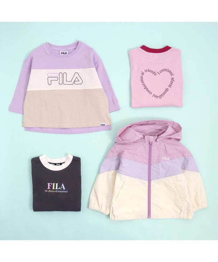 FILA(フィラ)★アーカイブ カラートレーナー_2色_男女兼用 FILA バイカラーウィンドブレーカー(505033644