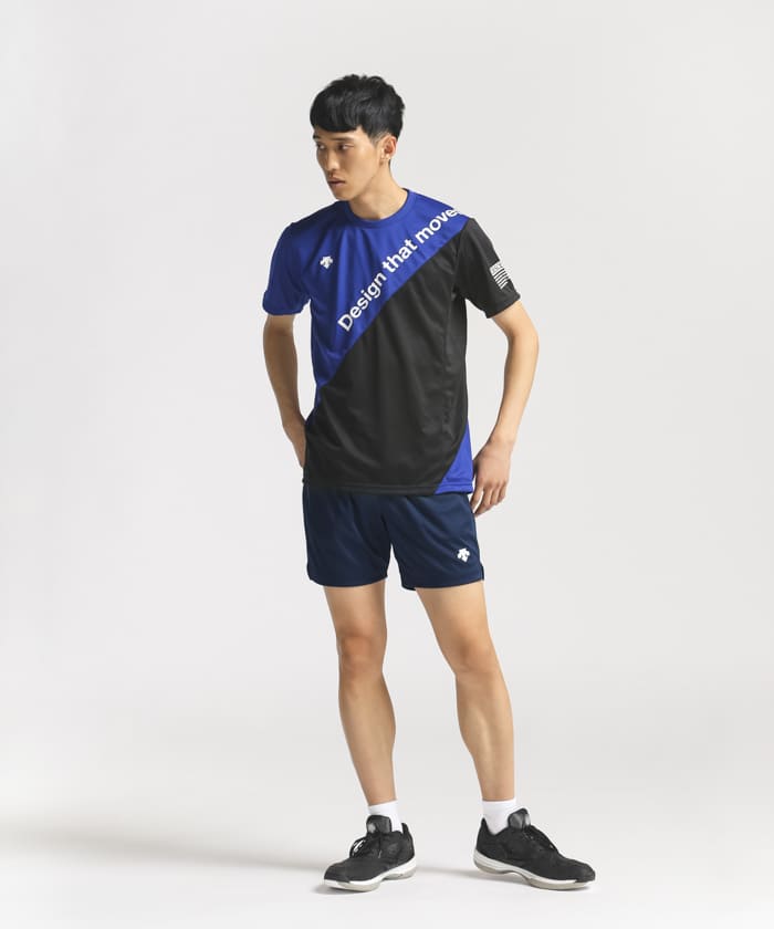 石川祐希選手 デサント オリジナルTシャツ コラボ  男子バレーボール 新品 M デサント』が プロバレーボーラー石川祐希選手と