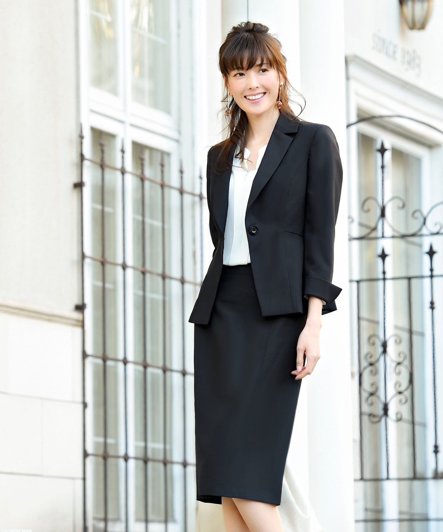 安座間美優着用☆キャリアアップスーツセット♪ RUIRUE BOUTIQUE ＼ 安座間美優 着用 ／キャリアセットアップ