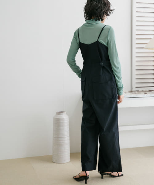 セール 50%OFF】フロントZIPサロペット(505176748