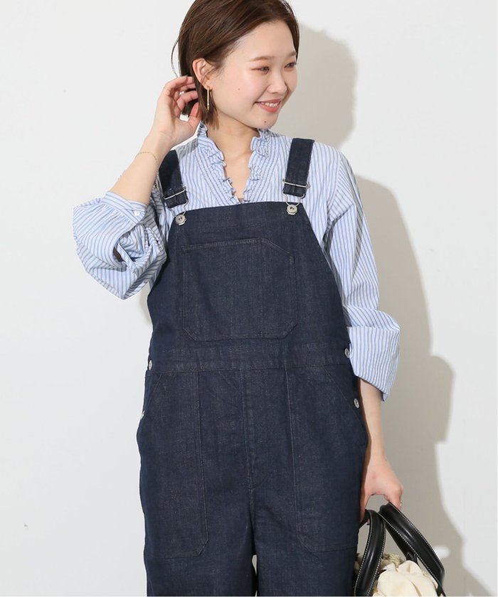新品タグ付　SLOBE IENA スローブイエナVネックスタンドフリルブラウス 追加予約》Vネックスタンドフリルブラウス(505177467