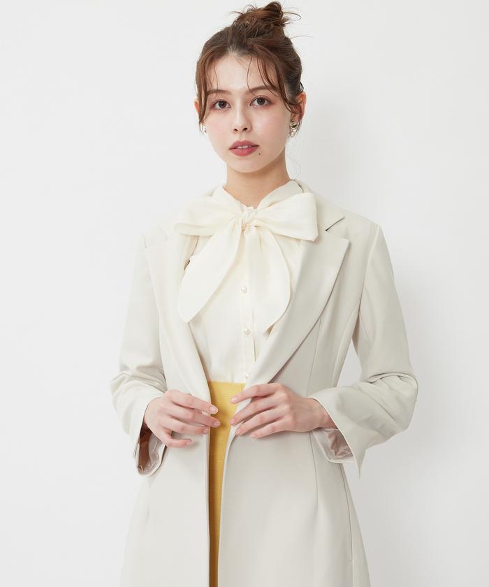 バックタックカルージュコート(505145311) | SWINGLE(SWINGLE バックタックカルージュコート(505145311) | SWINGLE(SWINGLE