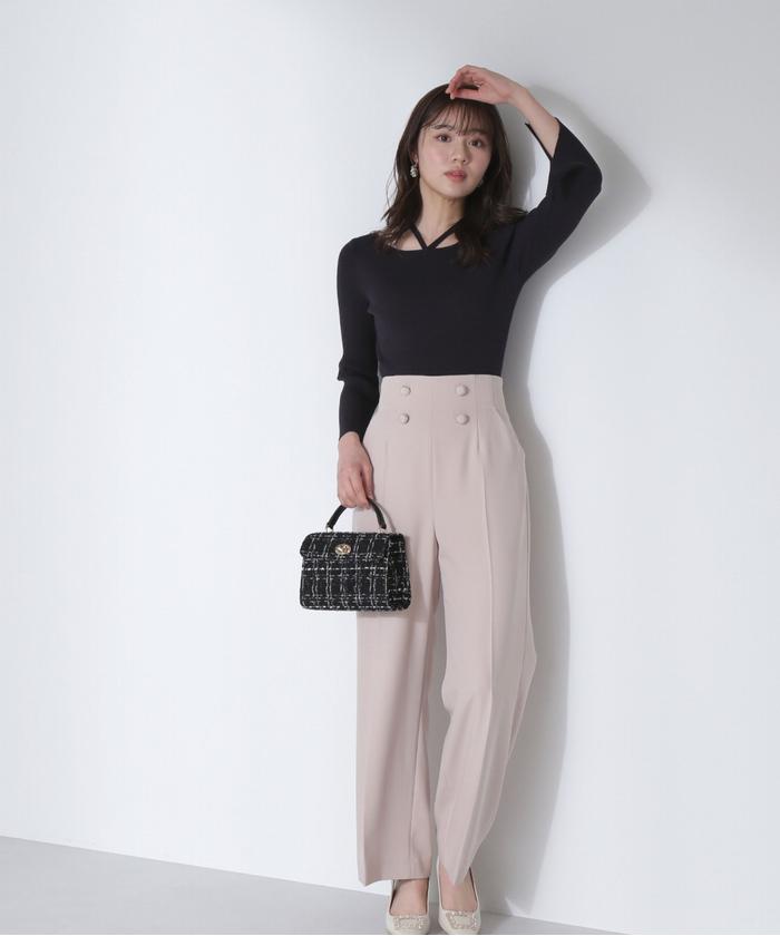 プロポーションボディドレッシング　ハイウエストパンツ ハイウエストワイドパンツ | PROPORTION BODY DRESSING