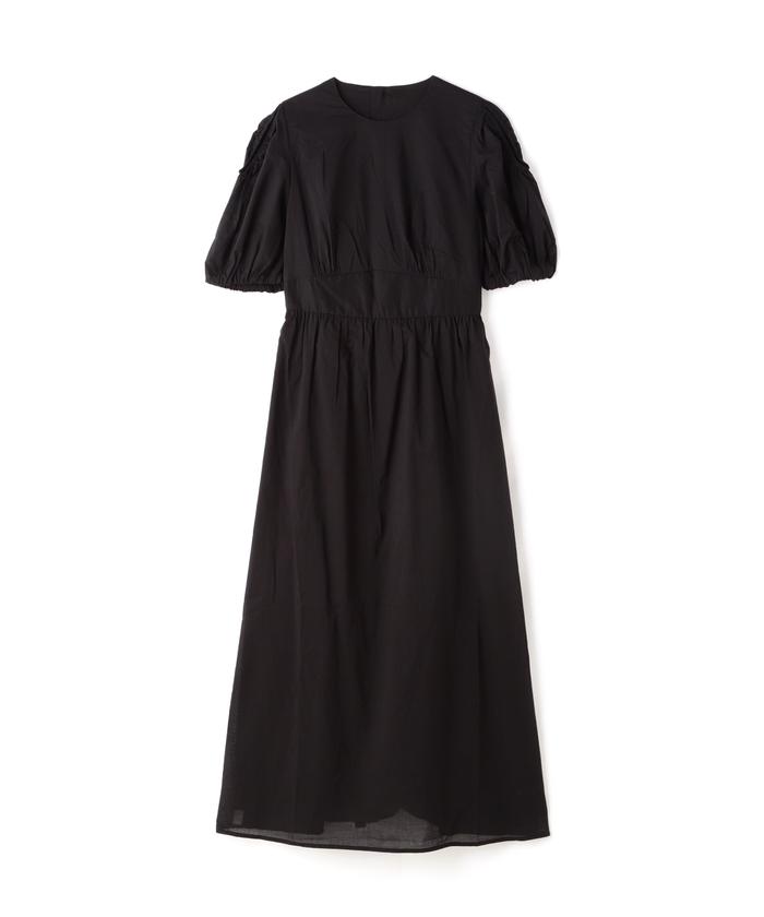 セール 50%OFF】コットンボイルギャザーホールワンピース《S