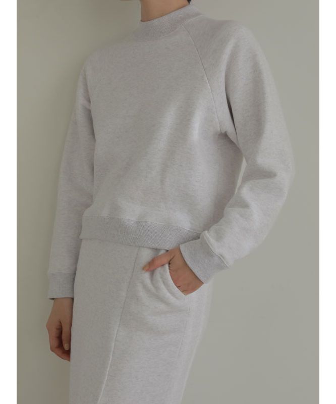 ETRE TOKYO コンパクトスウェットプルオーバー WHITE SNAP NAMI │ ETRE TOKYO official online store(エトレトウキョウ)