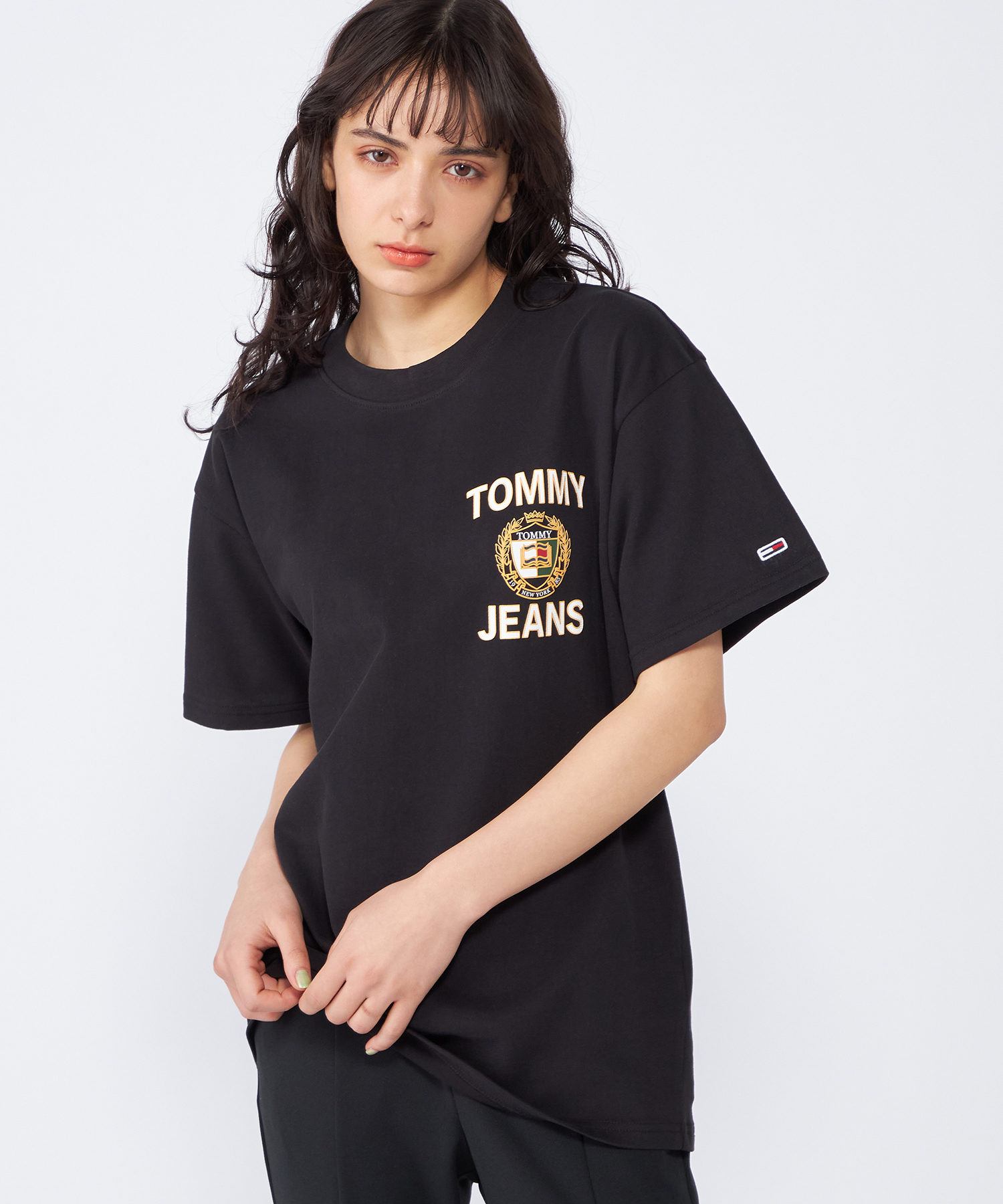 ■ ■Jeans シグネチャー バックプリント Tシャツ GIVENCHY (ジバンシィ) BIGロゴ バックプリント クルーネック