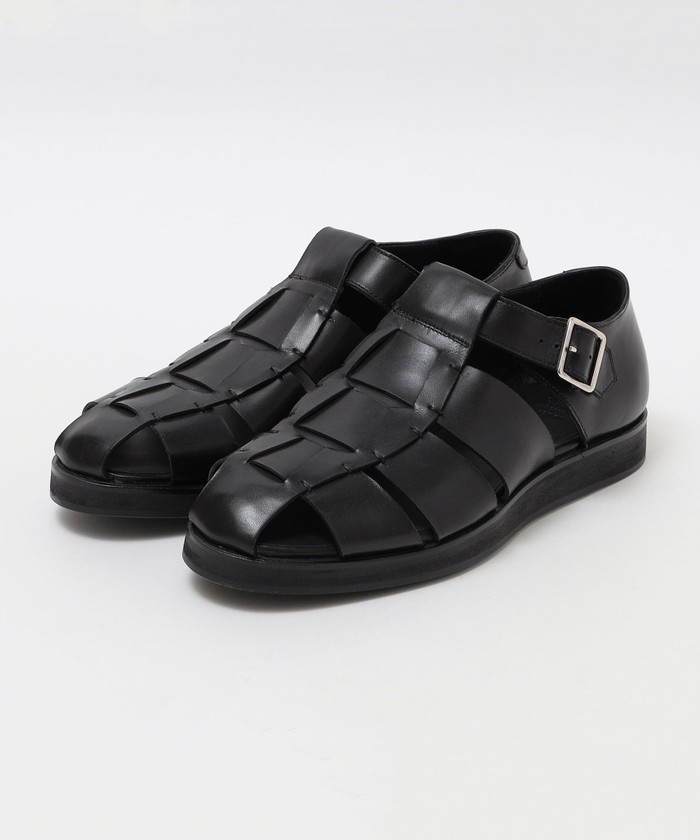 Steven Alan スティーブンアラン LEATHER MESH SANDALS レザー